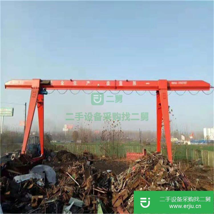 山東出售鑫恒MH/MHh電動(dòng)葫蘆龍門吊 3噸單梁龍門吊