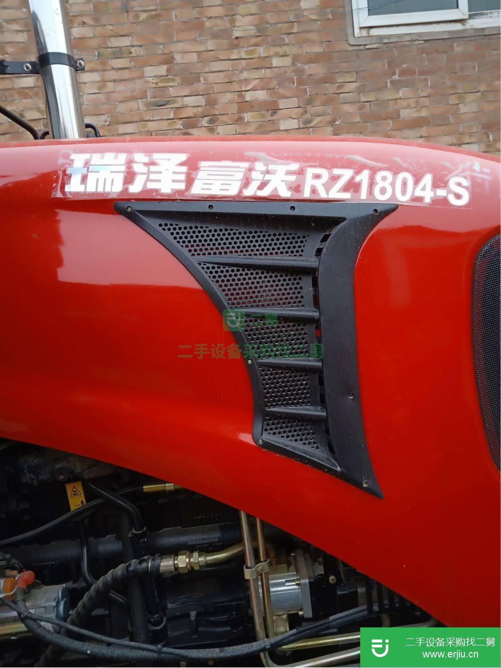 山東出售一臺瑞澤富沃1804-S拖拉機(jī)