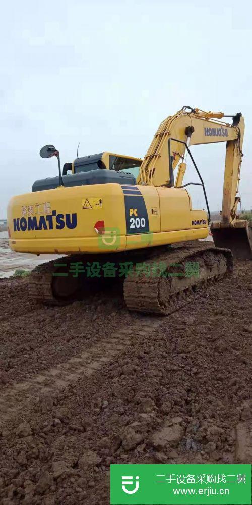 山東省出售二手小松PC200LC-8M0挖掘機