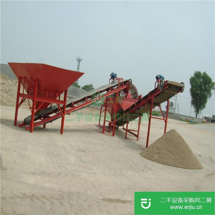 河南低價出售達升20型二手滾筒篩砂機 精度高 噪音小  砂石滾筒篩分機產量大