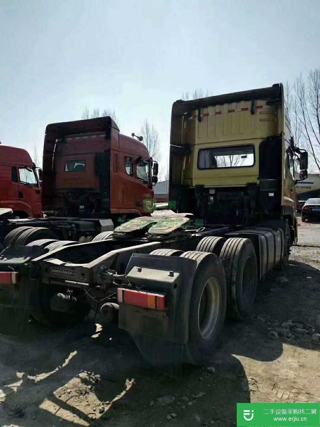山東出售二手東風天龍牽引車