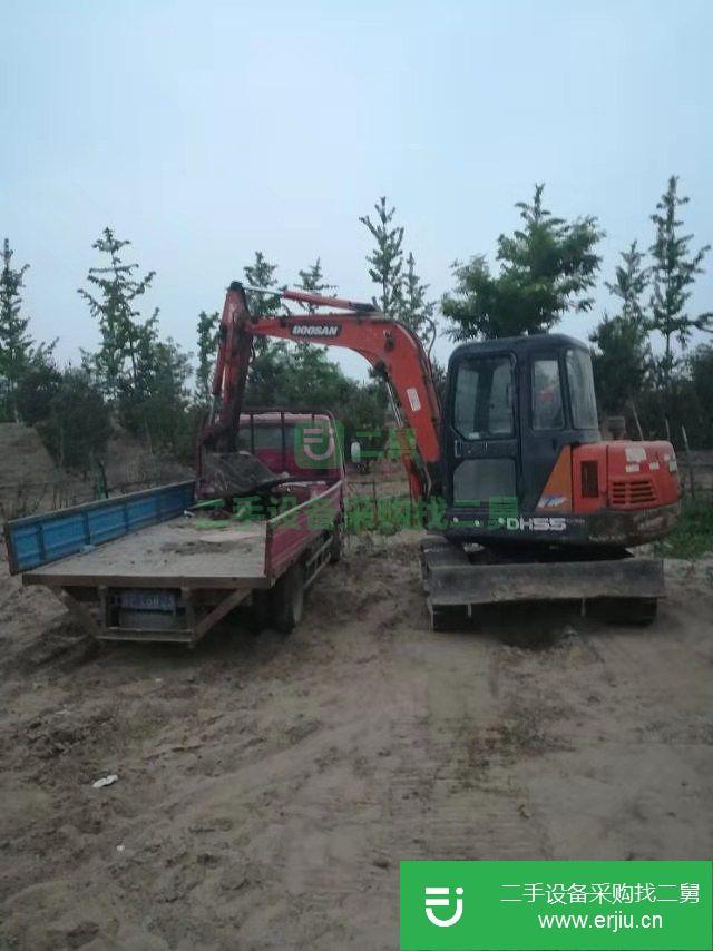 北京市出售二手斗山DH55-V挖掘機