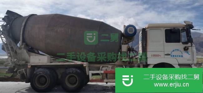 西藏出售二手陜汽重卡德龍F3000攪拌車