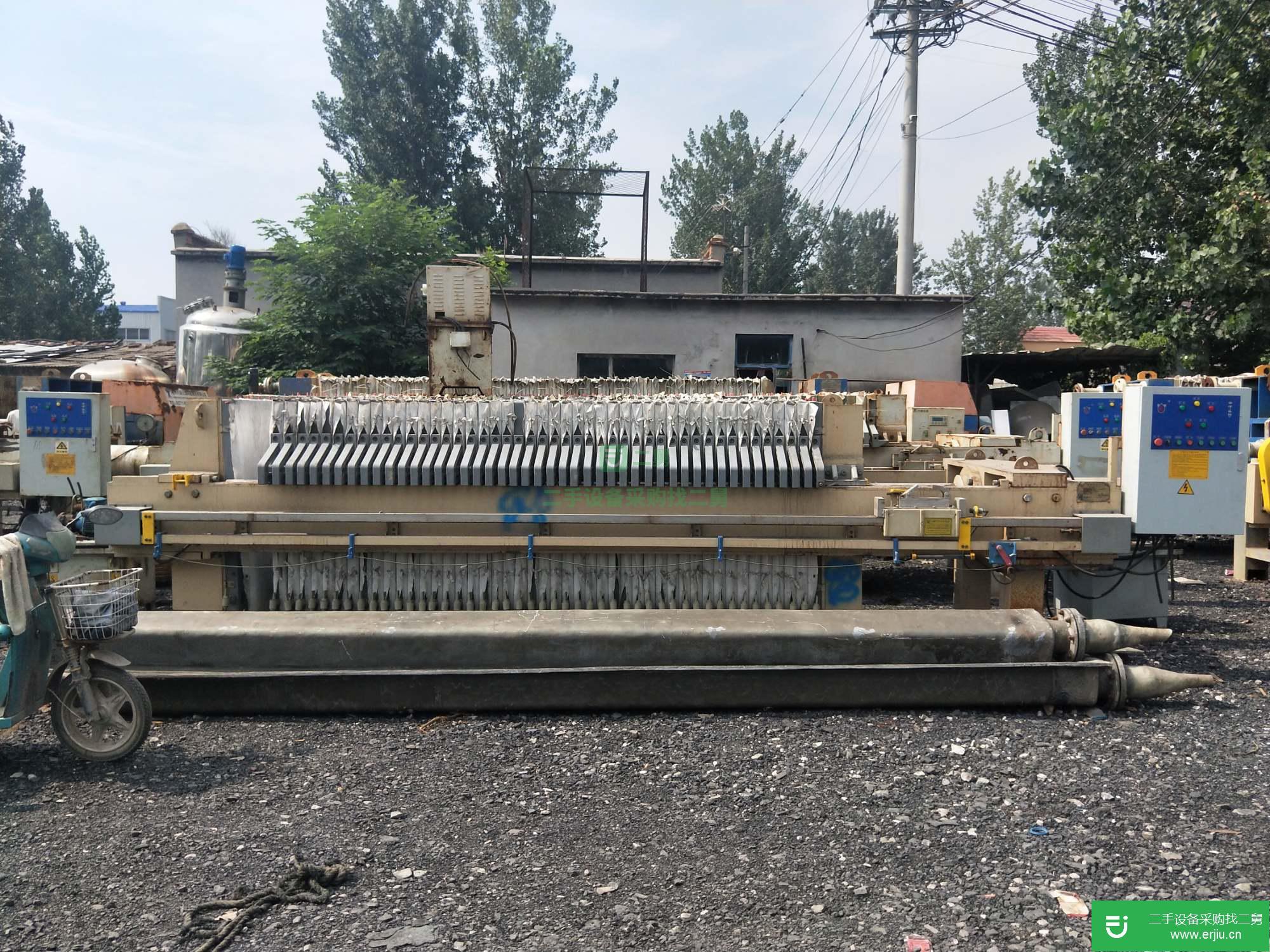 山東出售二手隔膜壓濾機