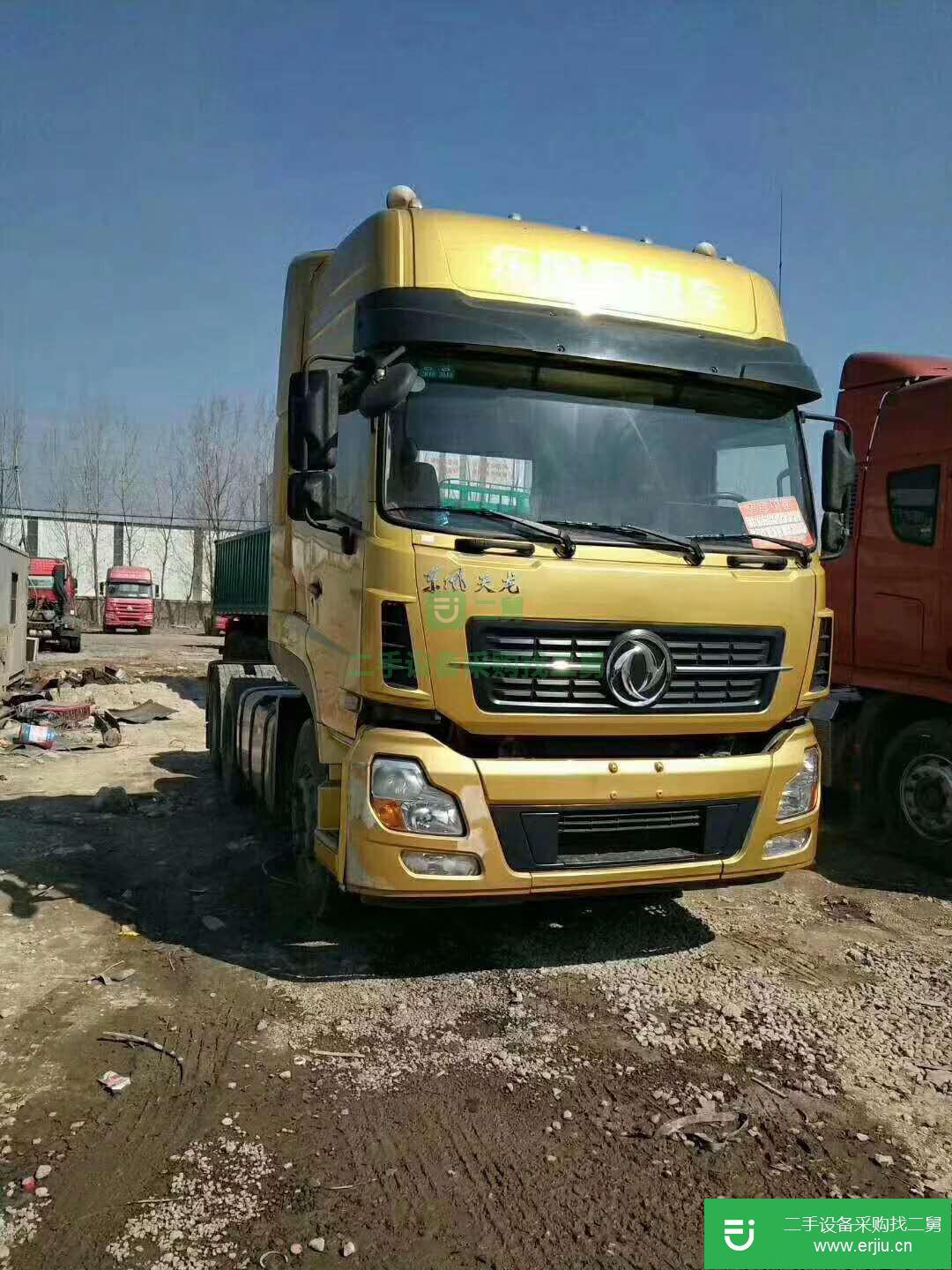 山東出售二手東風天龍牽引車