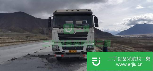 西藏出售二手陜汽重卡德龍F3000攪拌車