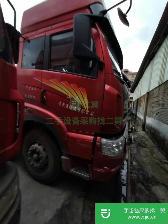 廣東出售二手青島解放新大威半掛車