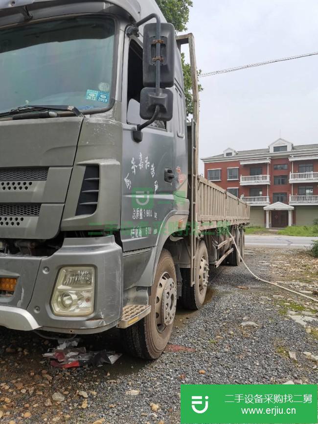 湖北出售二手三環(huán)十通御龍平板貨車(chē)