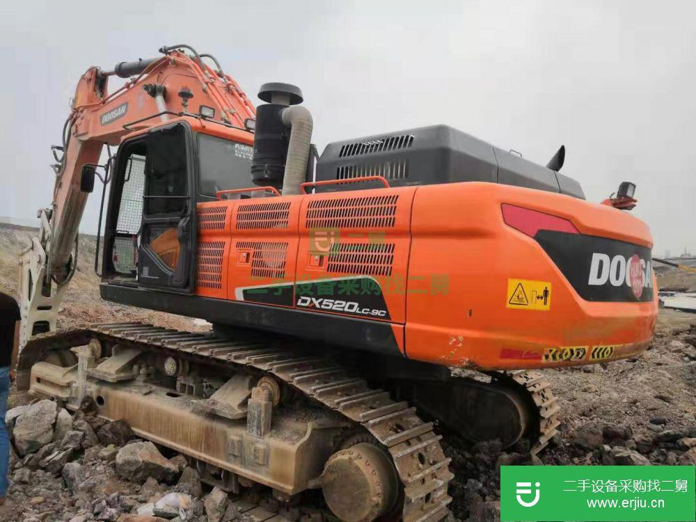 遼寧省出售二手斗山DX520LC-9C挖掘機