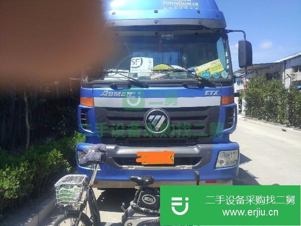 安微出售二手歐曼前四后四電動飛翼廂式貨車