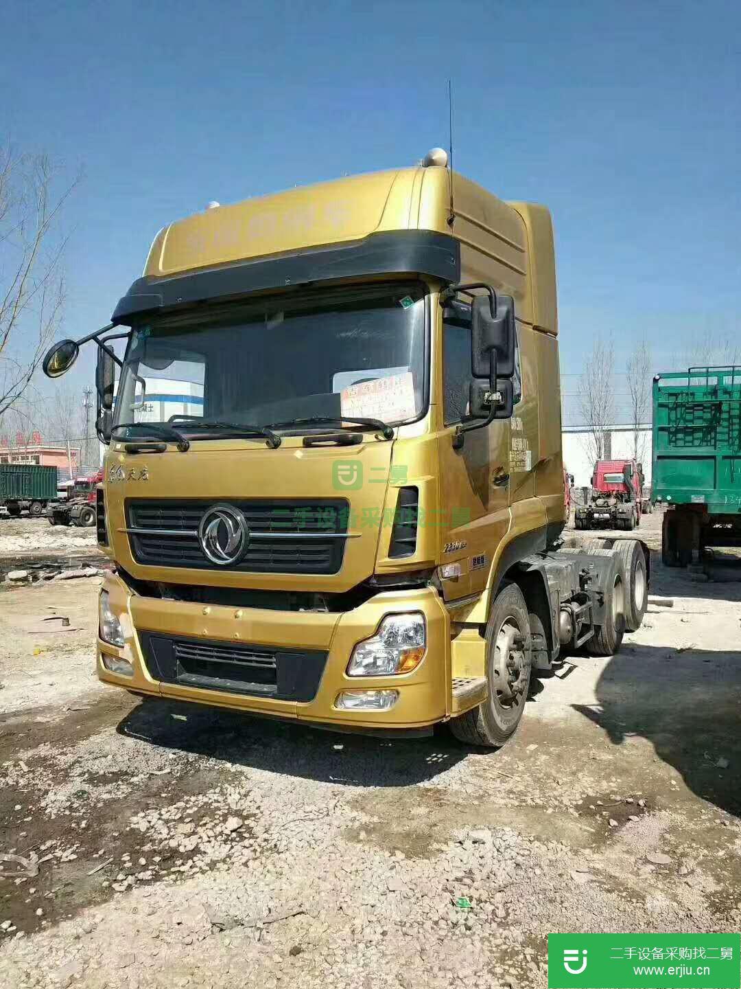 山東出售二手東風天龍牽引車