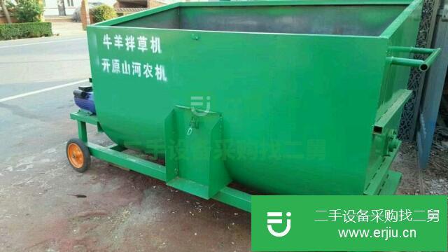 黑龍江出售二手牛羊電動拌草機