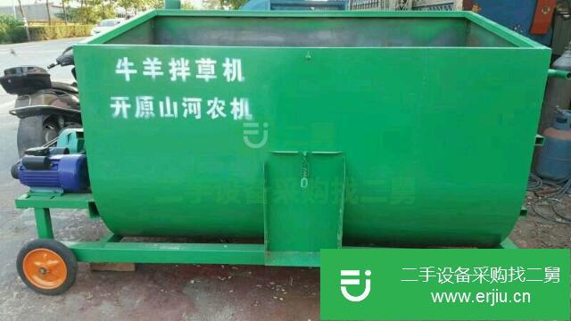 黑龍江出售二手牛羊電動拌草機