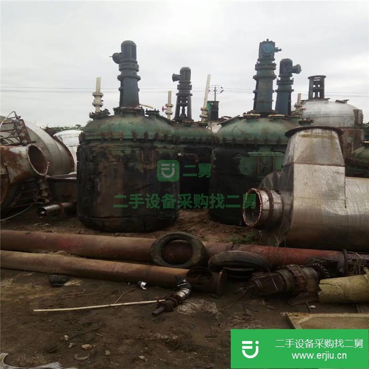 山東出售二手2噸反應釜