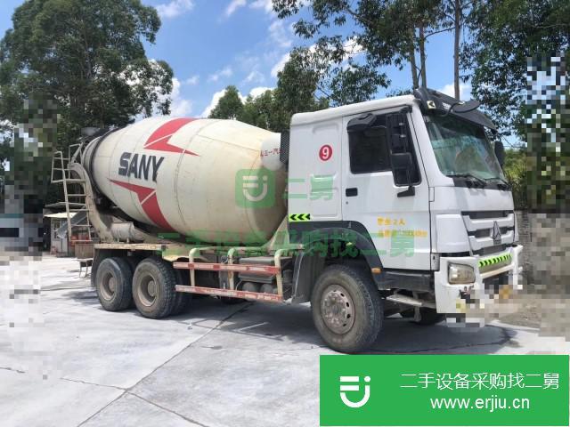 廣西出售二手中國重汽豪沃重卡12方攪拌車