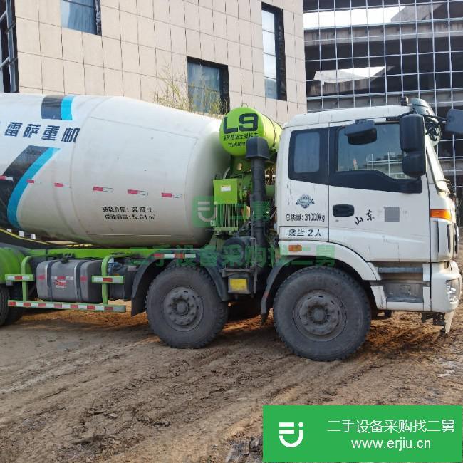 山東出售二手福田歐曼攪拌車