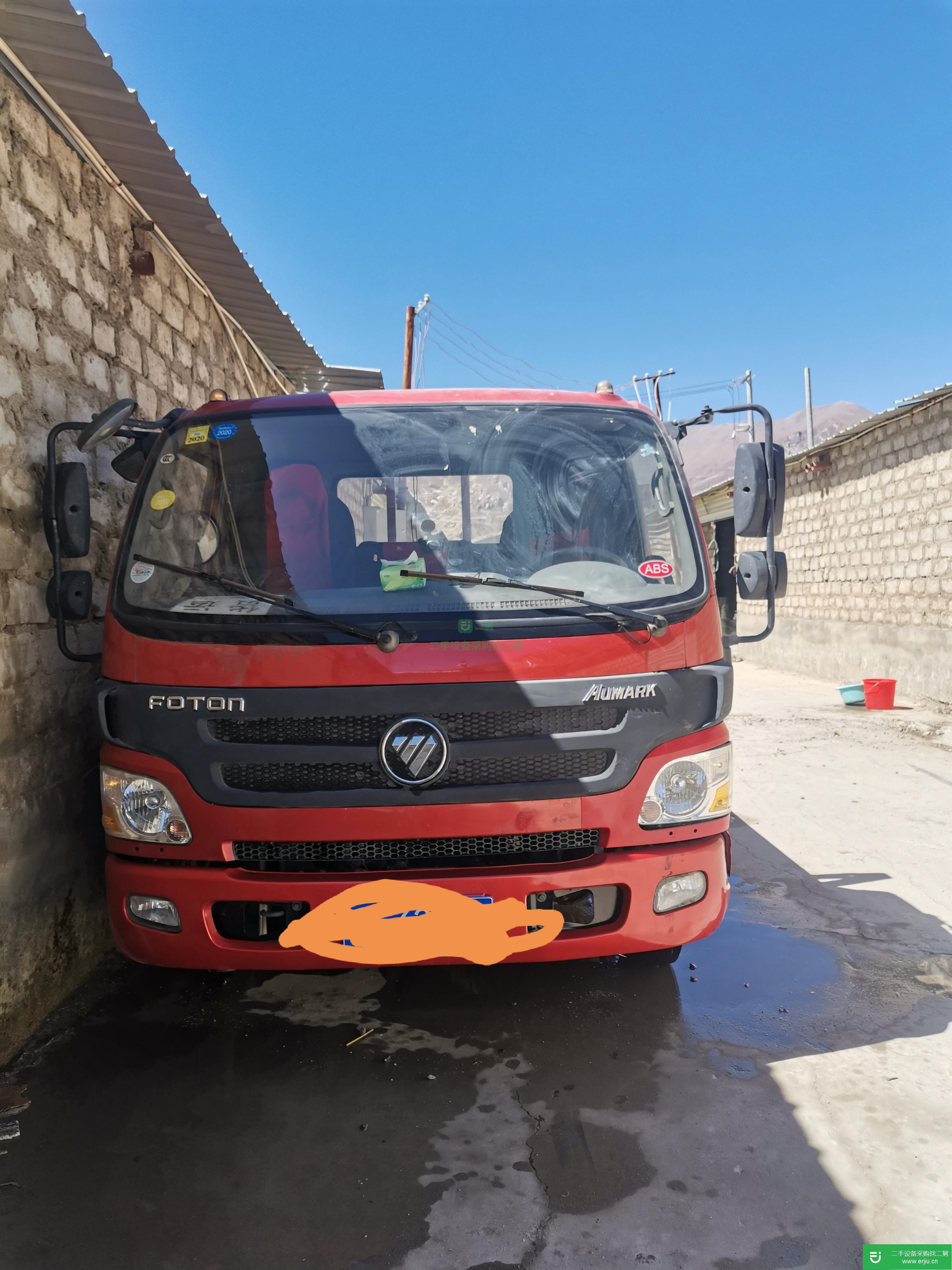 西藏出售二手福田歐馬可2780馬力貨車