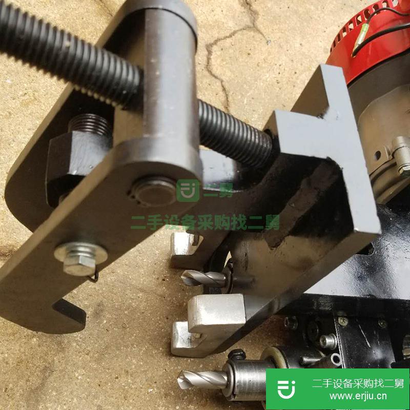 山東出售二手雙眼內(nèi)燃鋼軌鉆孔機(jī)