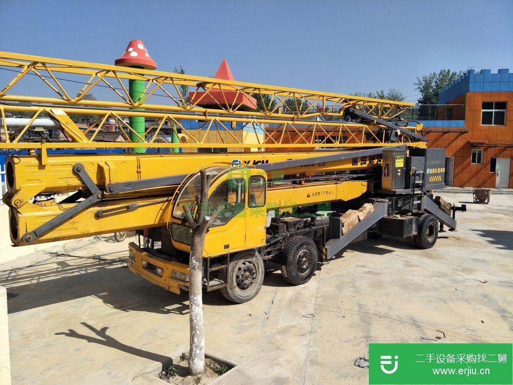 河南省出售二手徐工LW600K-LNG起重機