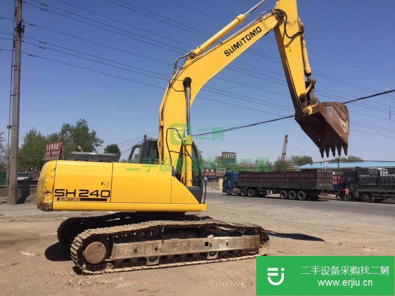 遼寧省出售二手住友SH240-5挖掘機(jī)