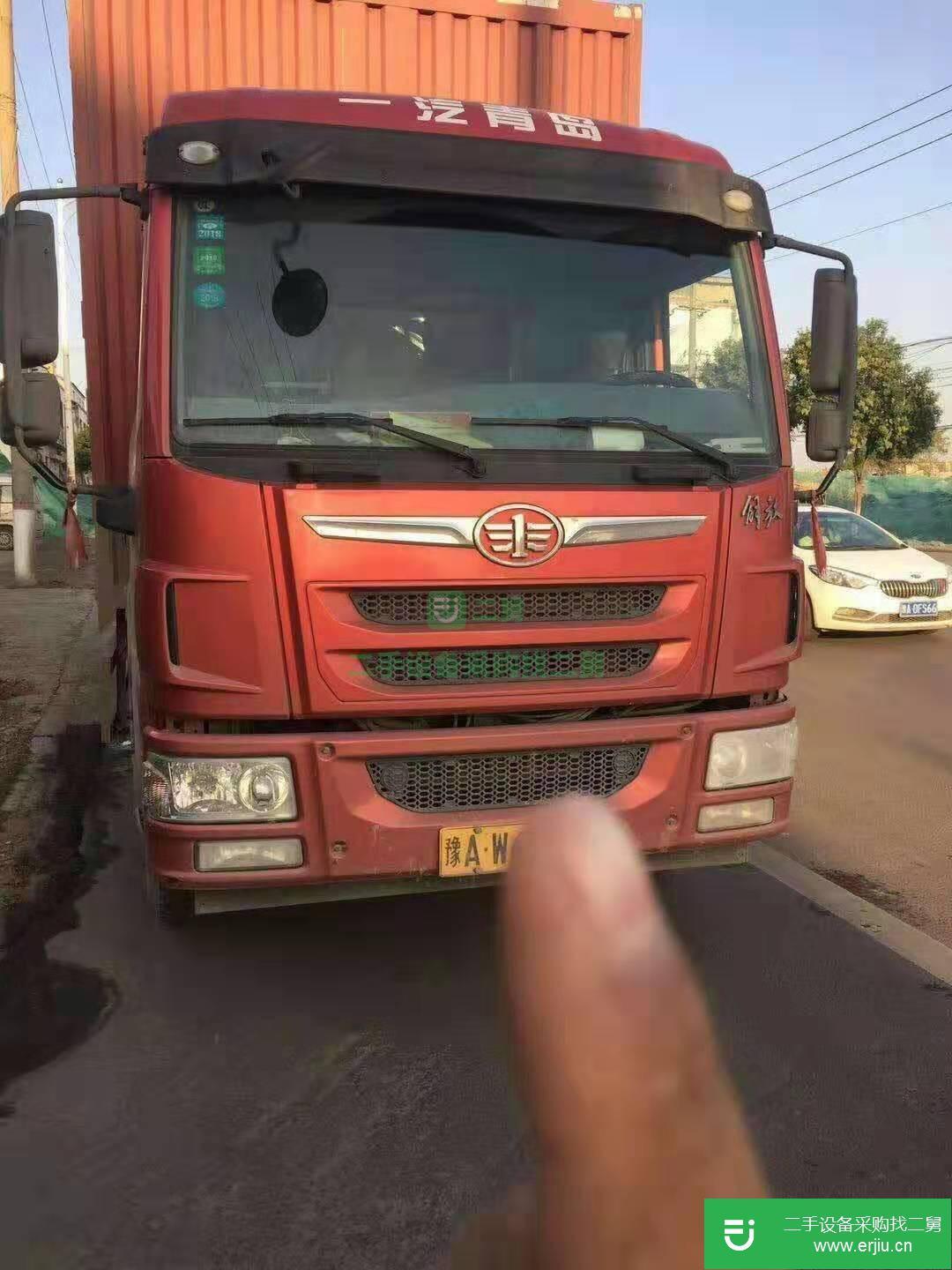 河南出售二手一汽解放J6L中卡廂式載貨車