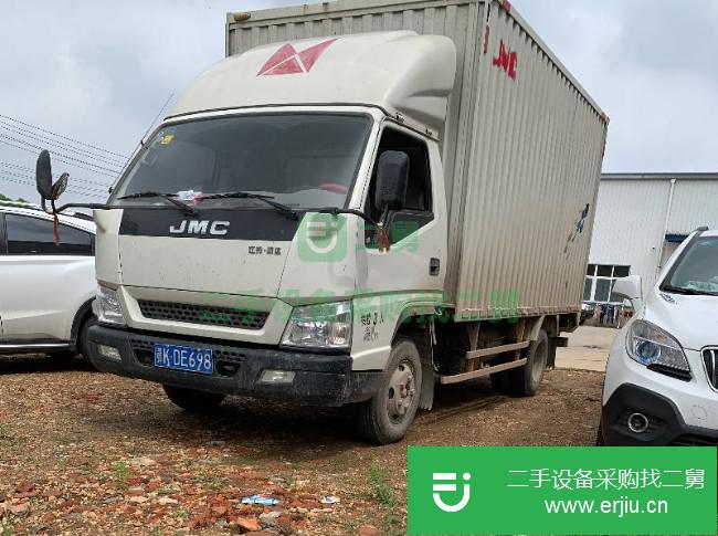 湖北低價出售一臺江鈴順達 4.2米寬體廂式貨車
