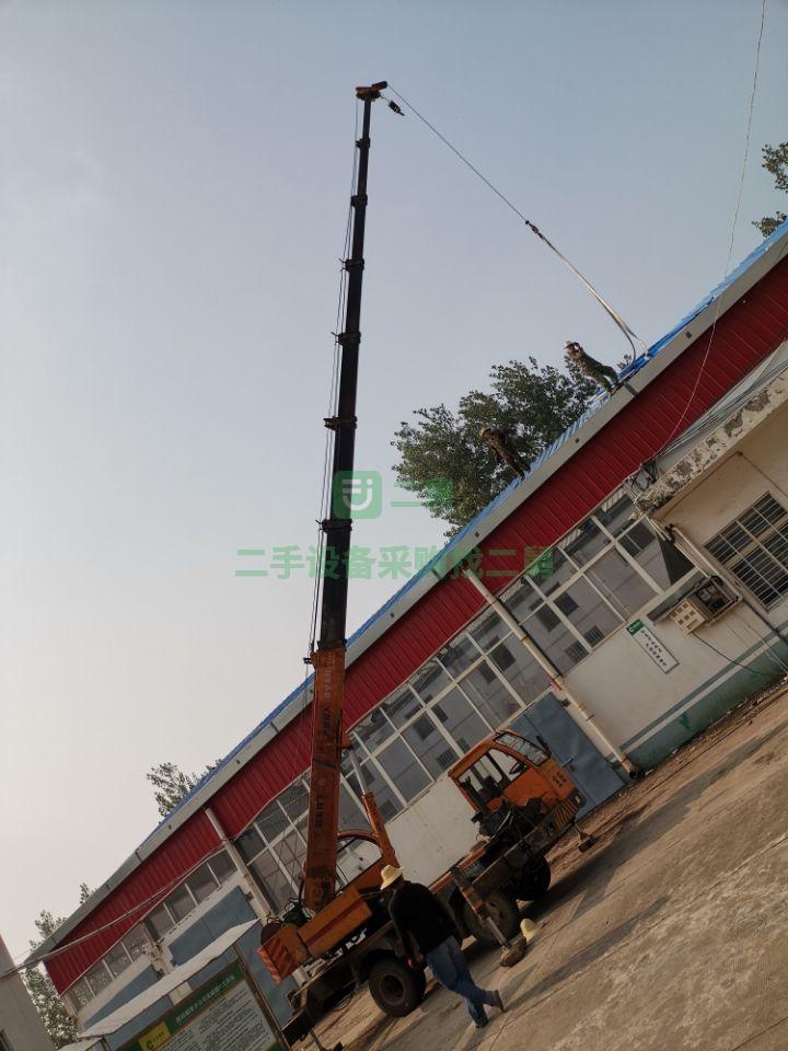 河南出售金旺變形金8噸雙溝吊車，全柴發動機