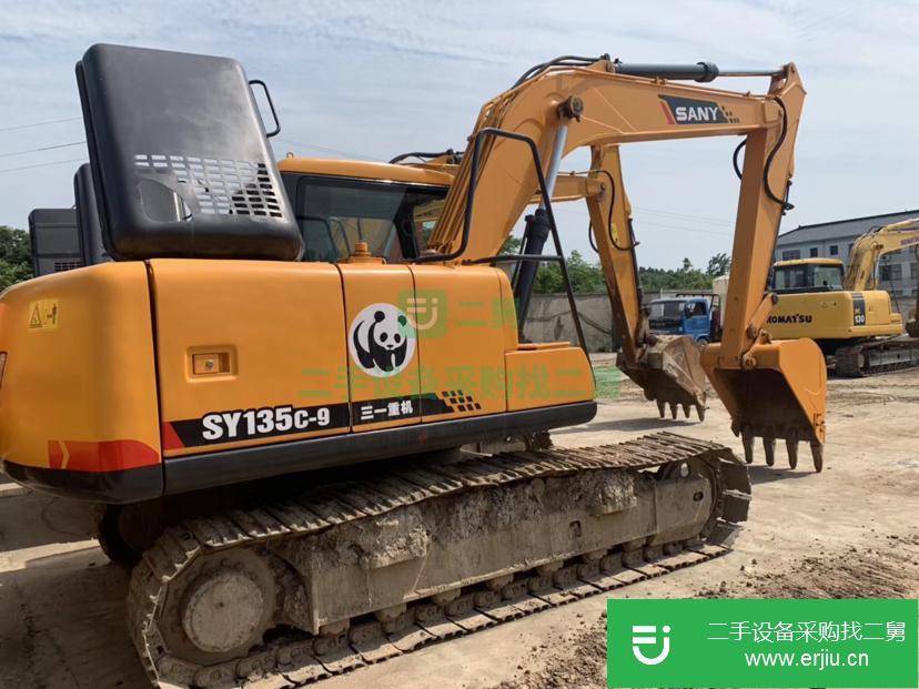 四川省出售二手三一重工SY135C-9挖掘機(jī)
