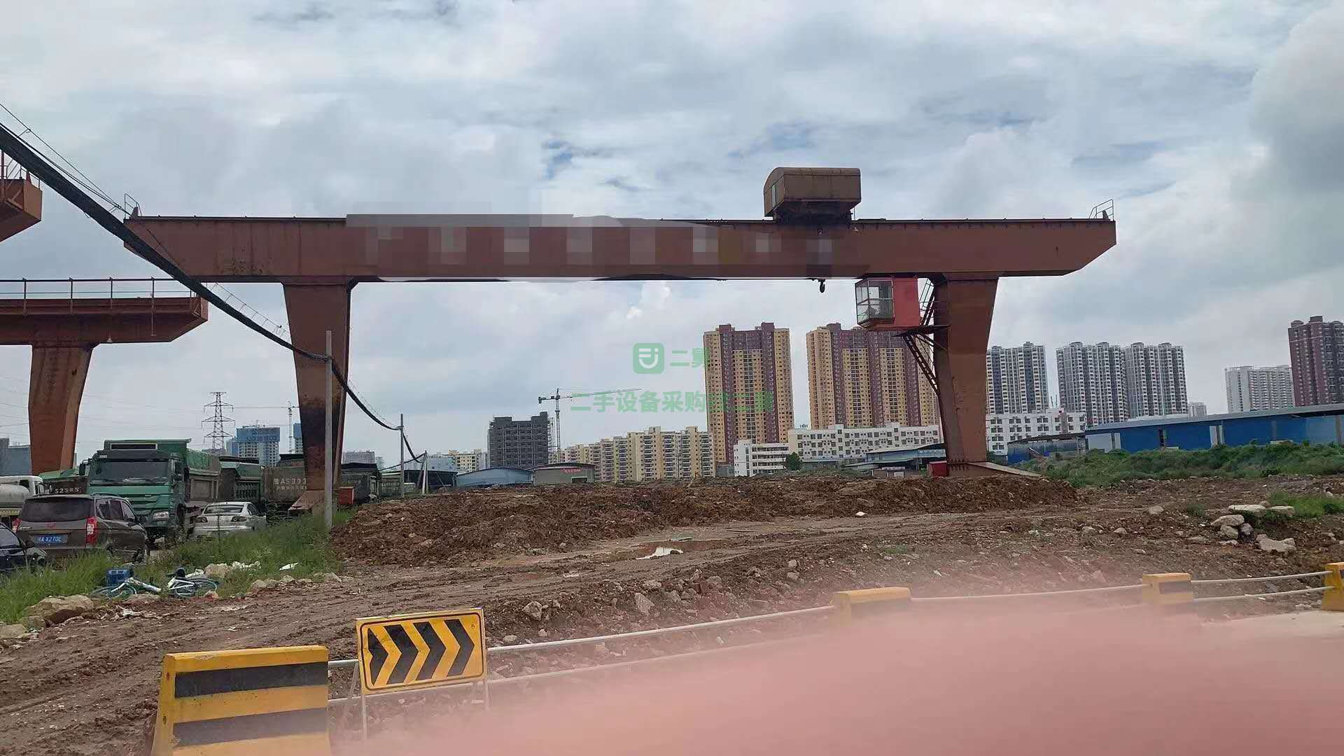 二手L型單梁龍門吊32噸低價轉讓