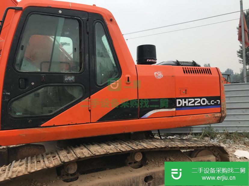 河北省出售二手斗山DH220LC-7挖掘機(jī)