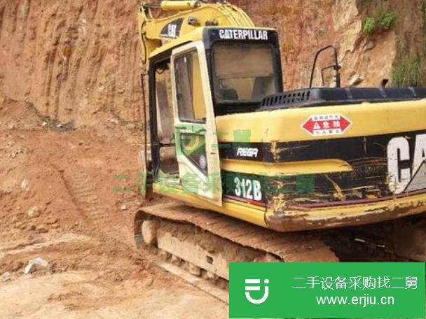 廣西省出售二手卡特彼勒312B挖掘機