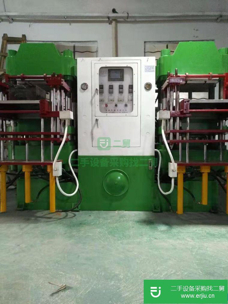 山東省出售二手150噸雙頭平板硫化機
