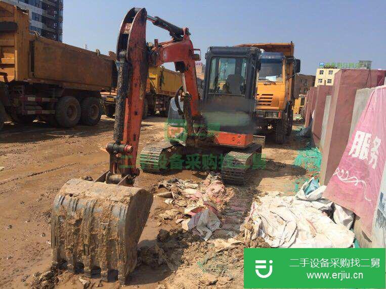 陜西省出售二手日立ZX50U-3F挖掘機