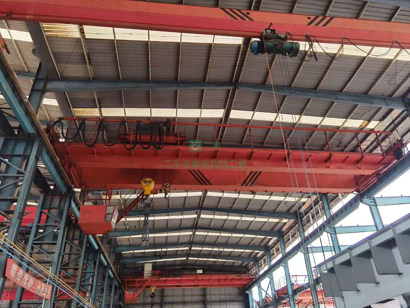 二手75噸50噸雙梁天車 二手10噸單梁天車低價處理