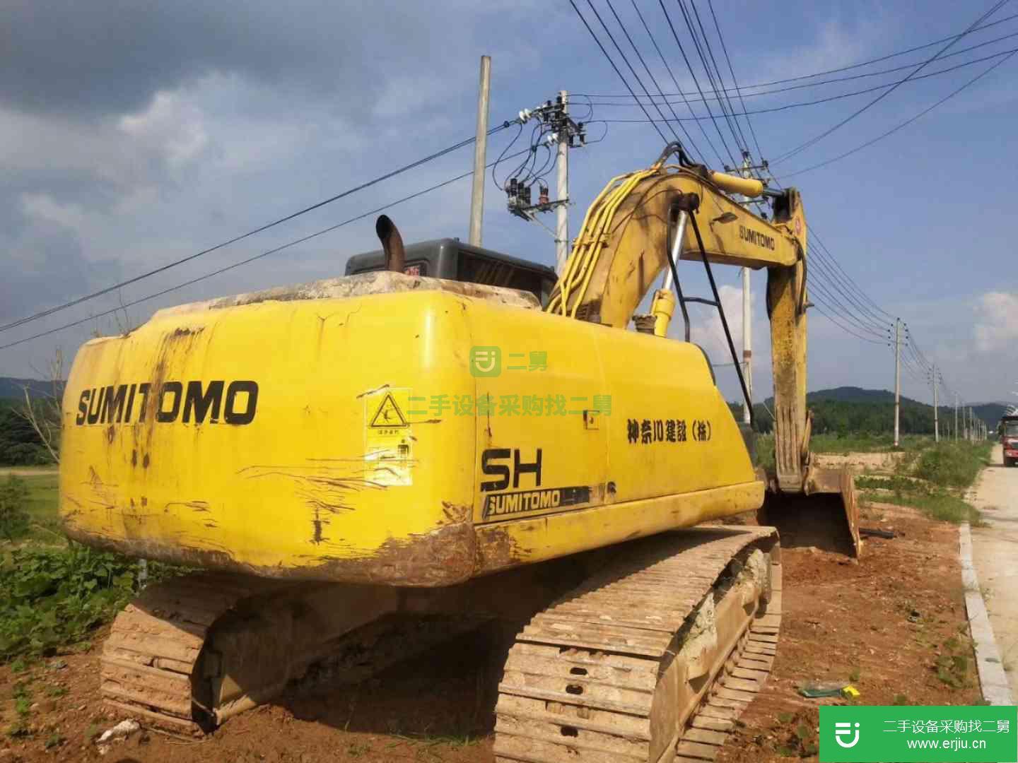 江西省出售二手住友SH200A5挖掘機