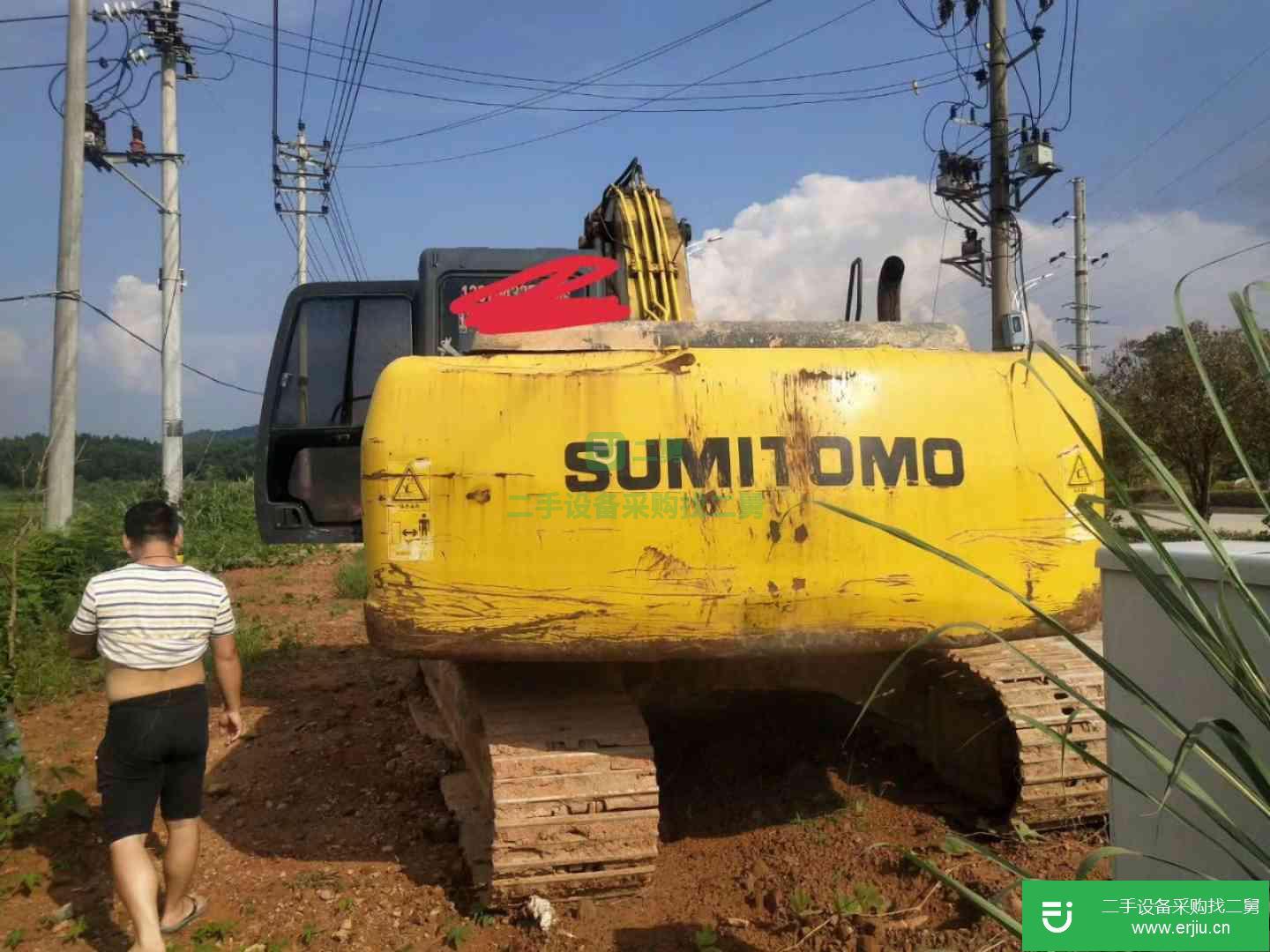 江西省出售二手住友SH200A5挖掘機