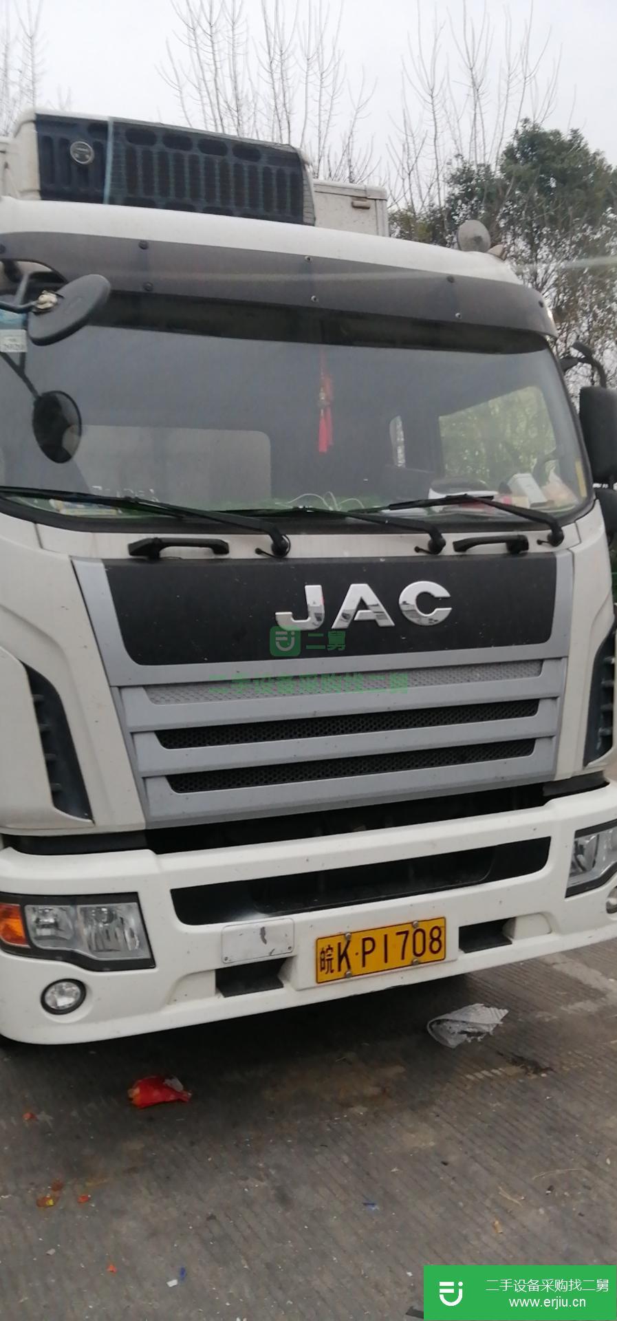 上海出售二手江淮格爾發冷藏車190馬力