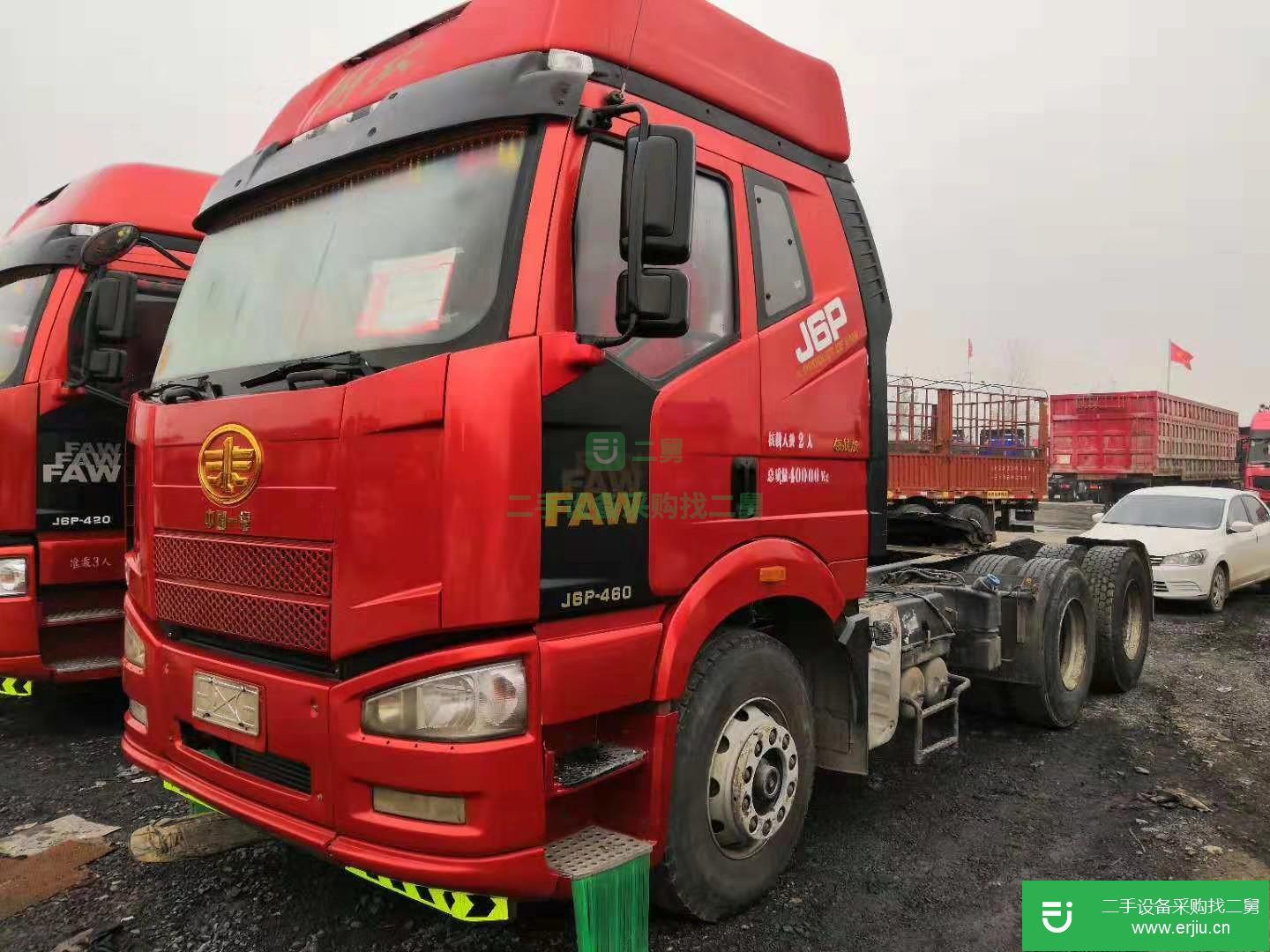 江蘇出售二手一汽解放J6P牽引車