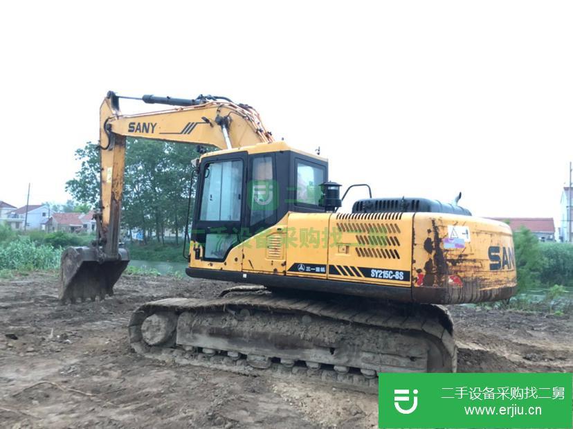 江蘇省出售二手三一重工SY215C-8S挖掘機(jī)