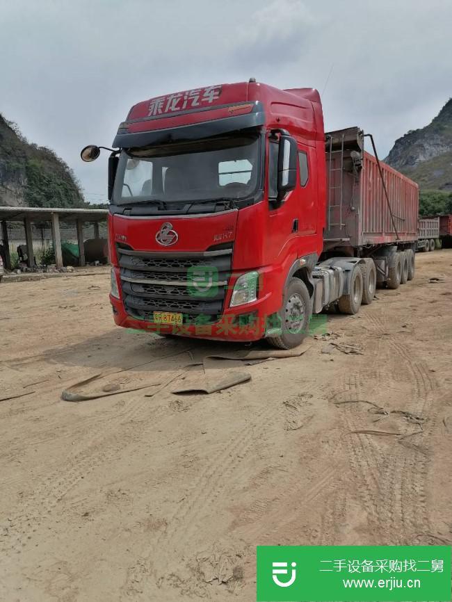 廣東出售二手柳汽乘龍半掛車