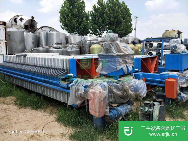 山東省出售二手隔膜壓濾機