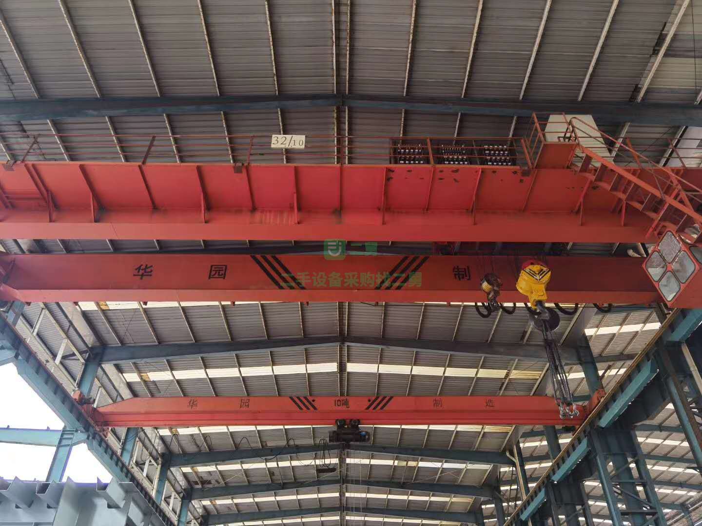 二手75噸50噸雙梁天車 二手10噸單梁天車低價處理