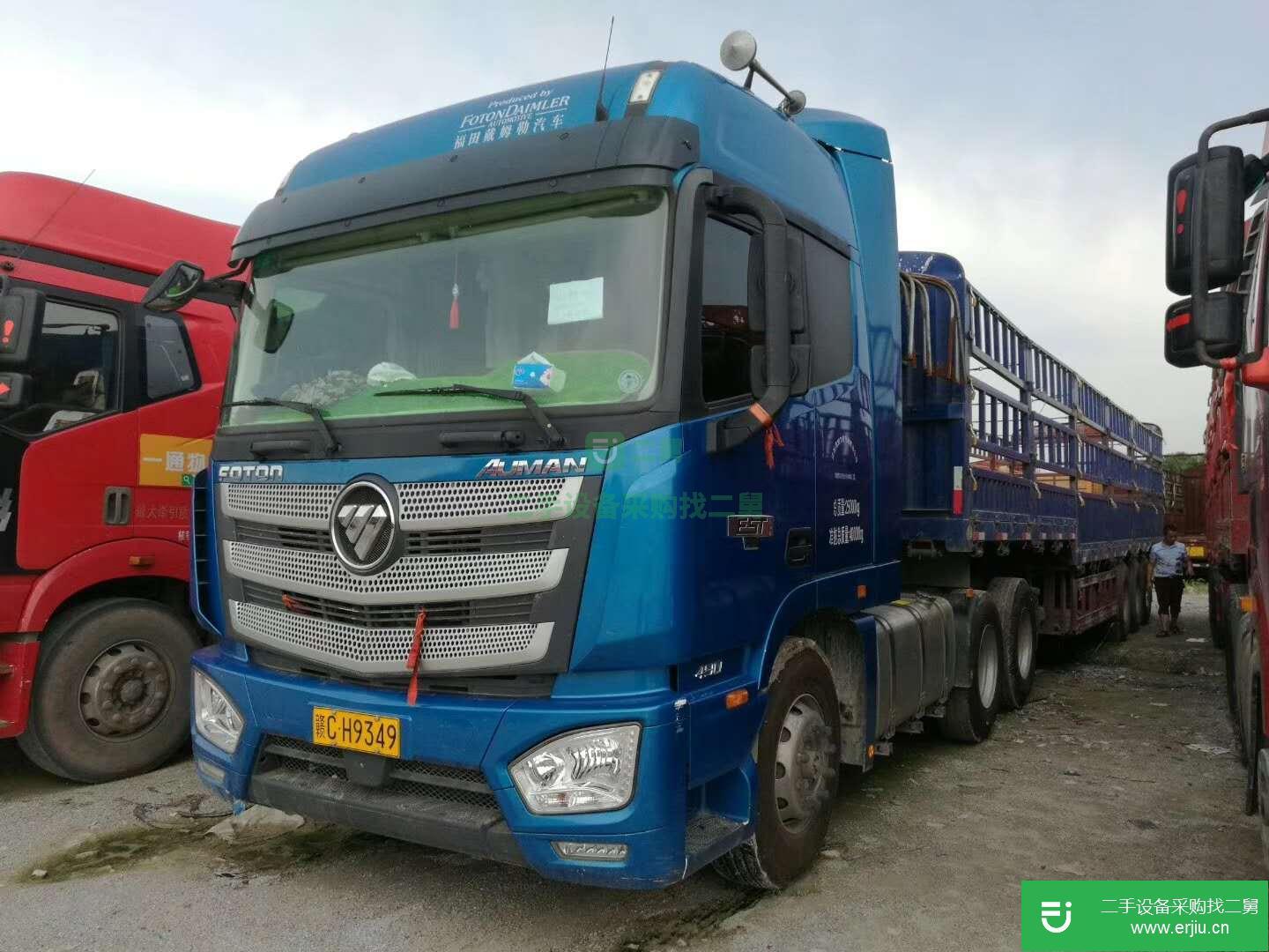 江西出售二手歐曼半掛車