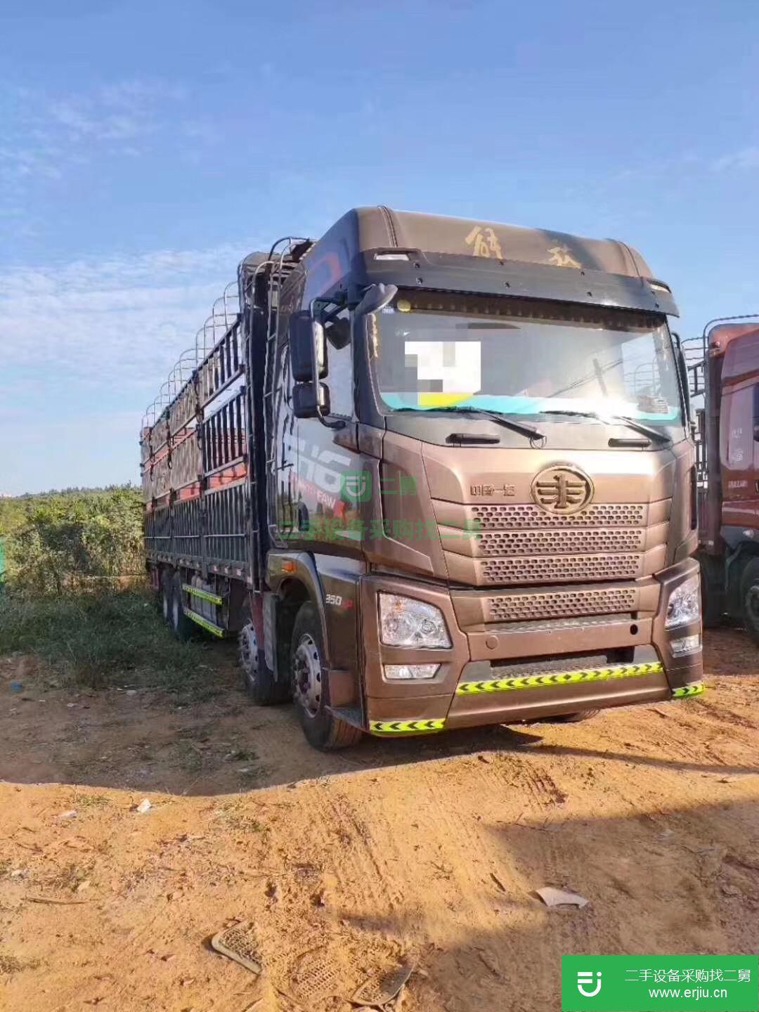 江西出售二手青島解放JH6倉(cāng)欄載貨車