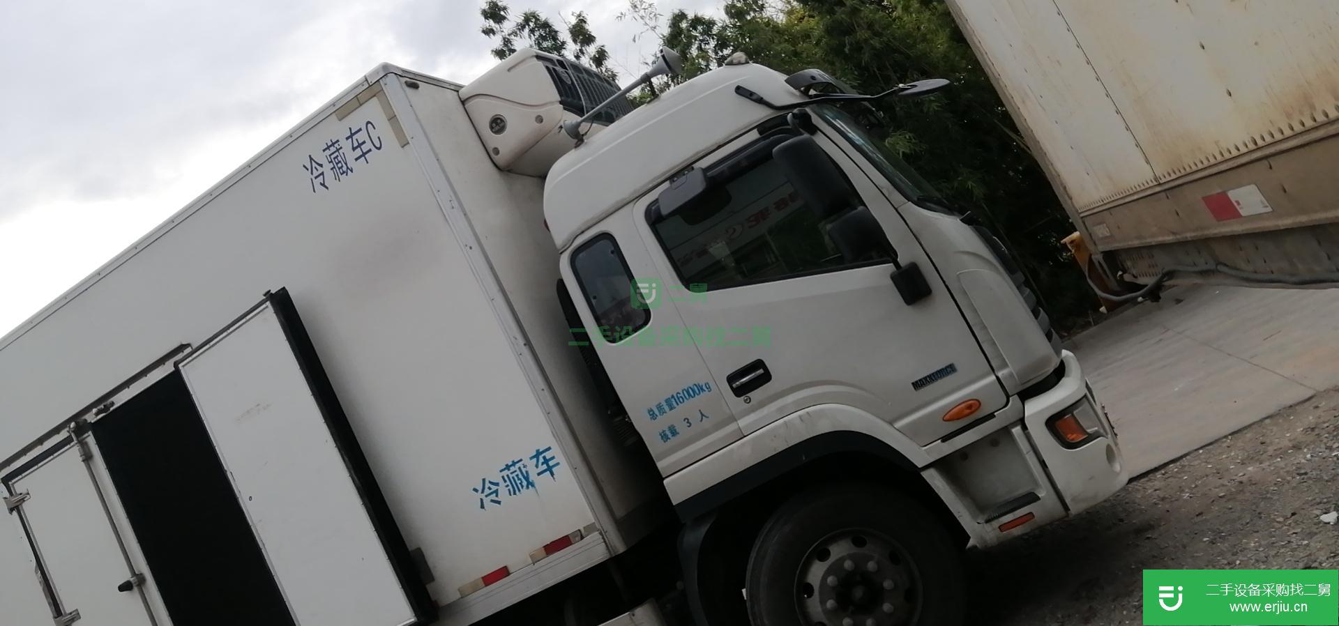 上海出售二手江淮格爾發冷藏車190馬力