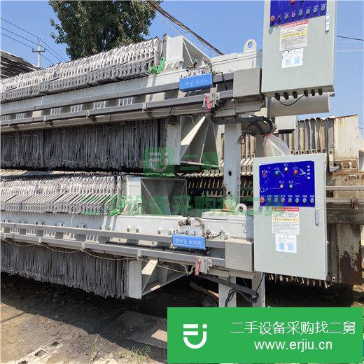 山東省出售二手500平方廂式壓濾機