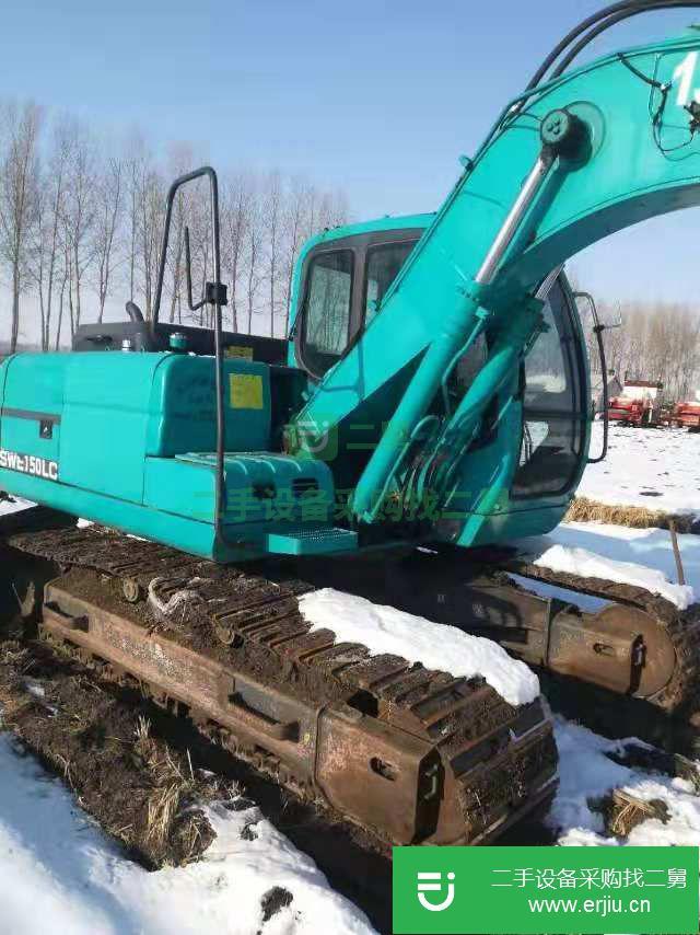 黑龍江出售二手山河智能SWE150LC挖掘機