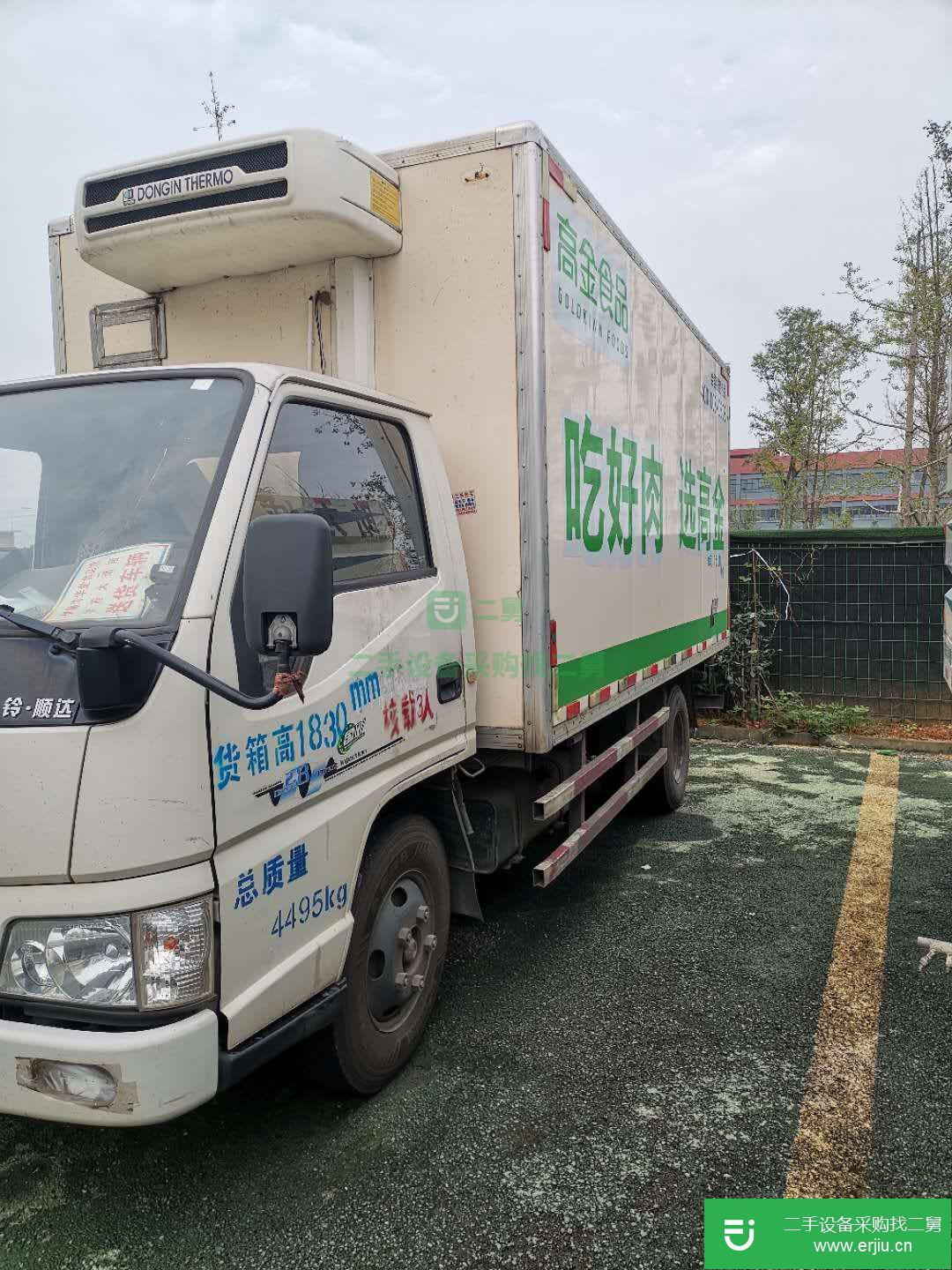 四川出售二手江鈴冷藏車110馬力
