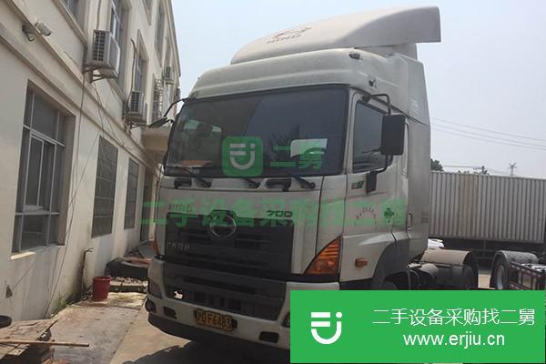 浙江出售二手廣汽日野牽引車