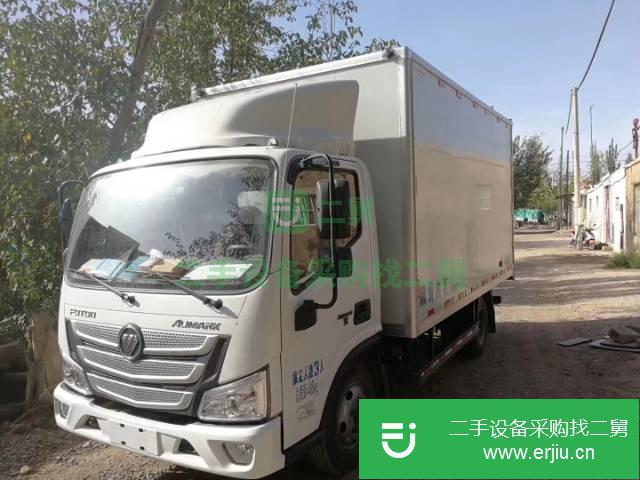 新疆出售二手歐馬可廂式貨車